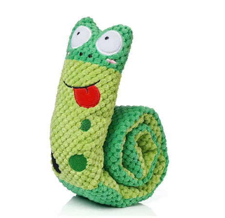 Squeaky Snake Snuffle Toy for Dog Puzzle & Training