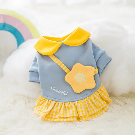 Cute Cartoon Pet Clothes for Cold Weather