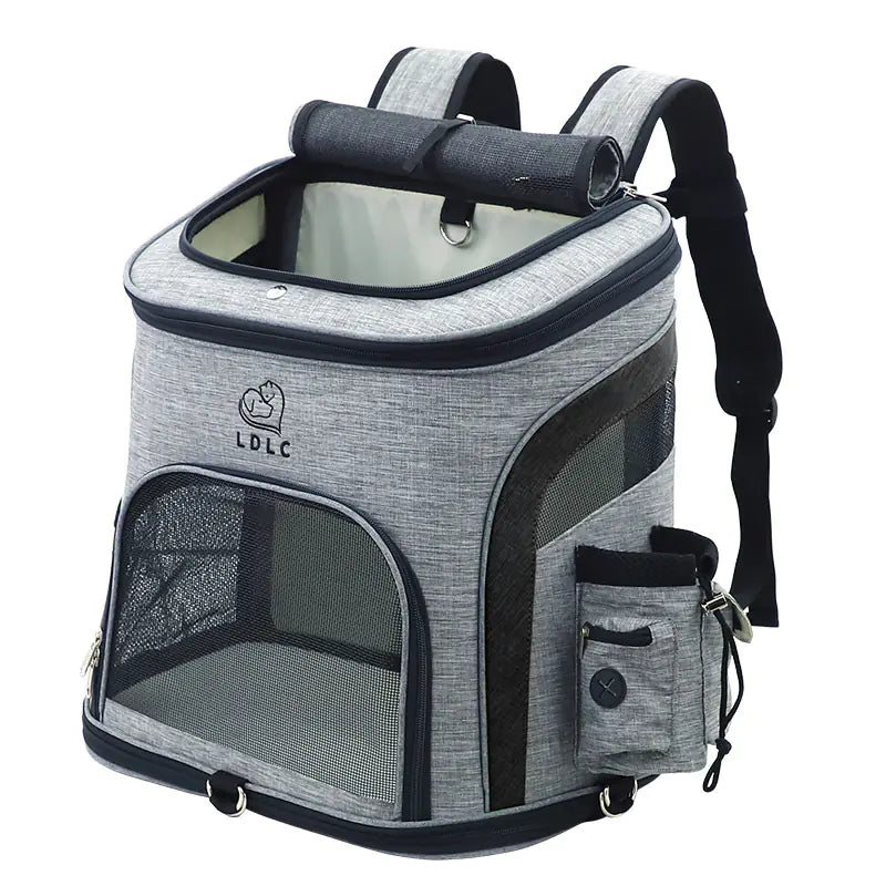 Portable Oxford Cloth Pet Backpack for Cats and Dogs