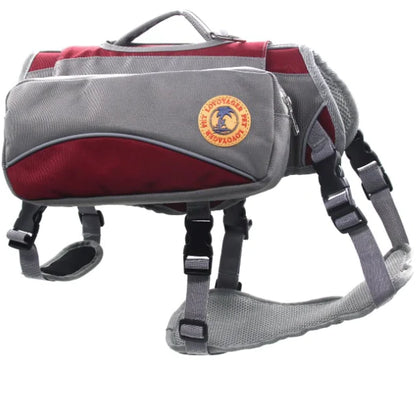 Pet Self-Backpack Portable Travel Bag with Detachable Chest