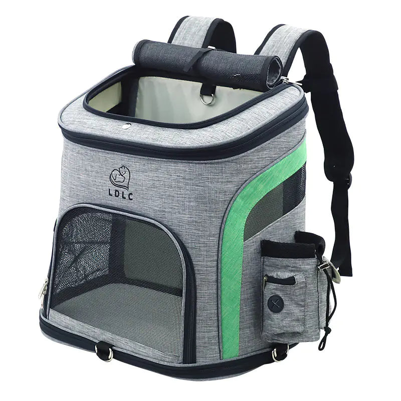 Portable Oxford Cloth Pet Backpack for Cats and Dogs