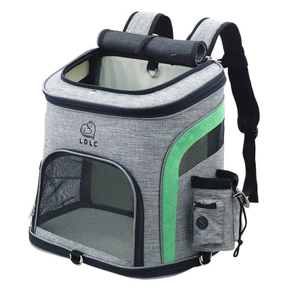 Portable Oxford Cloth Pet Backpack for Cats and Dogs