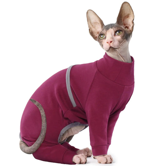 Soft Cat Jumpsuit Cat Apparel for Cornish Rex Devon Rex Peterbald XL