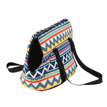 Vintage Pet Carrier Shoulder Bag for Cats and Dogs