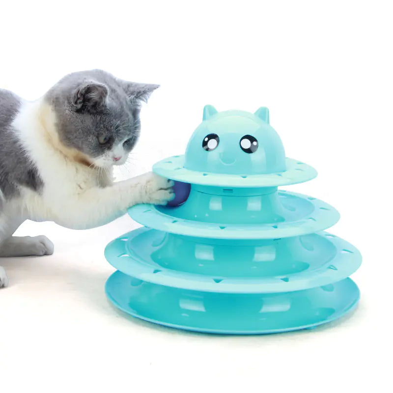 3-Tier Track Tower with Balls