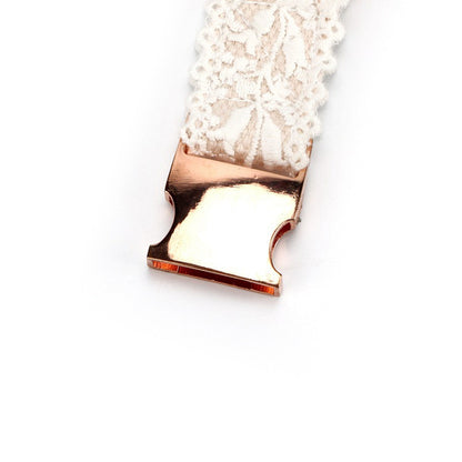 Lace Flower Pet Harness and Leash Set for Cats and Dogs