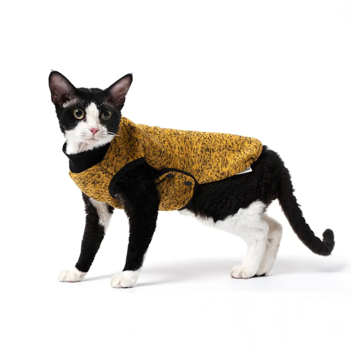 SNIXFever Yellow Fleece Coat