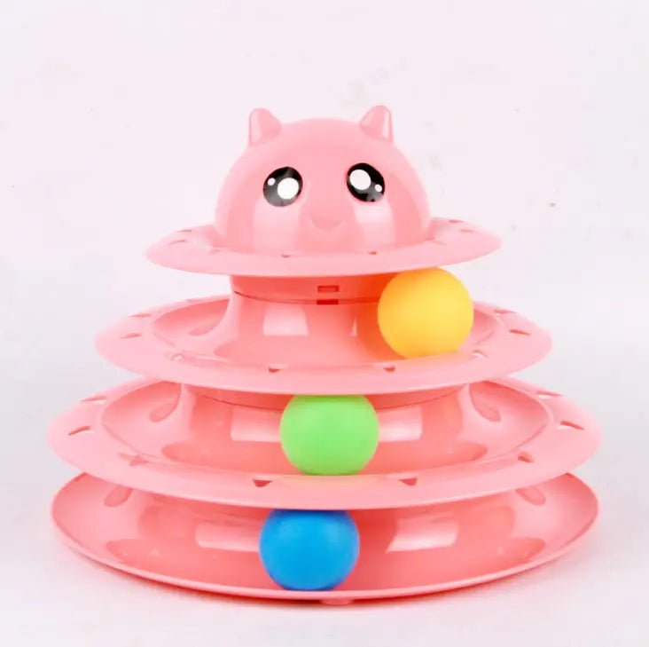 3-Tier Track Tower with Balls