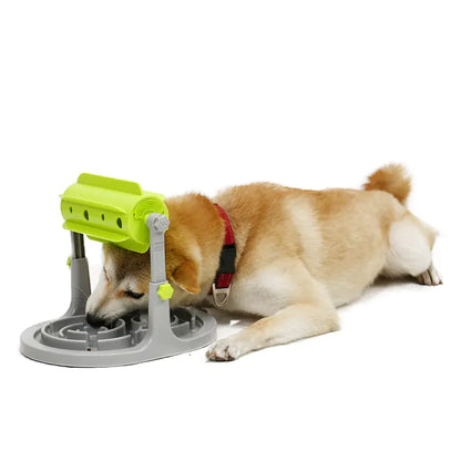 Rolling Food Dispenser for Cats and Dogs, Slow Feeder