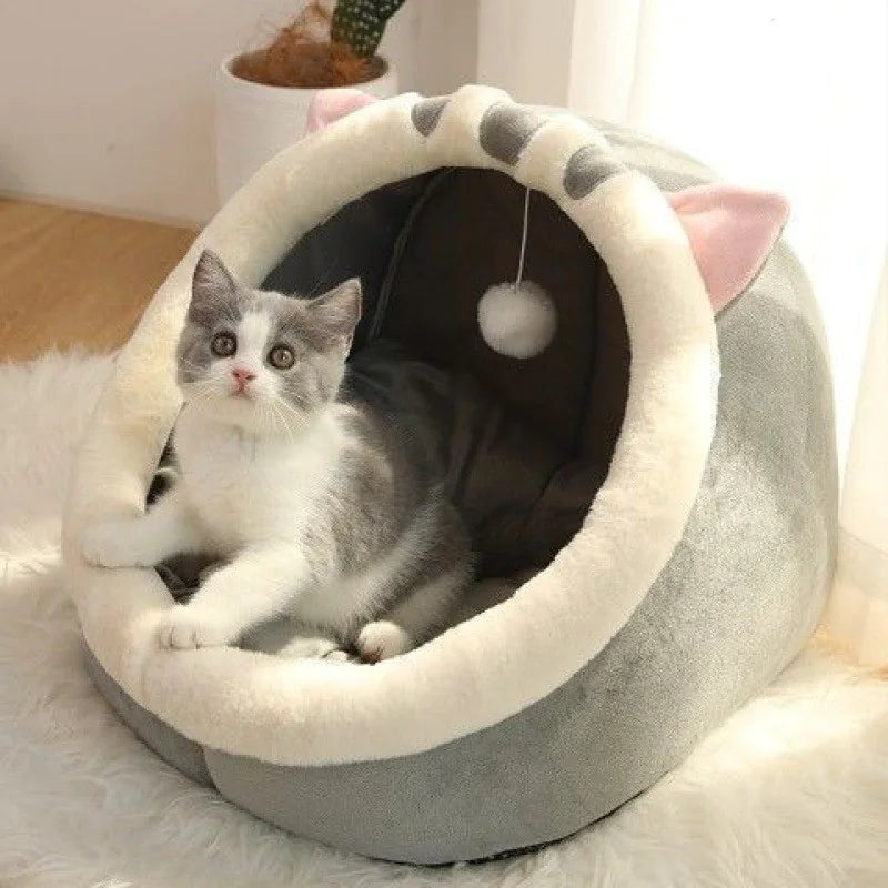 Cat Villa Semi-enclosed Removable And Washable Cat House