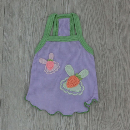 Radish-Themed Clothing for Cats and Dogs