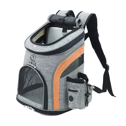 Portable Oxford Cloth Pet Backpack for Cats and Dogs