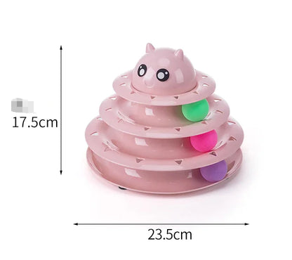 3-Tier Track Tower with Balls