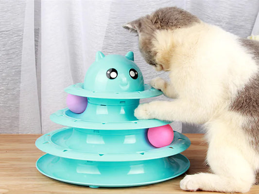 3-Tier Track Tower with Balls