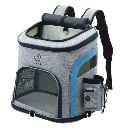 Portable Oxford Cloth Pet Backpack for Cats and Dogs