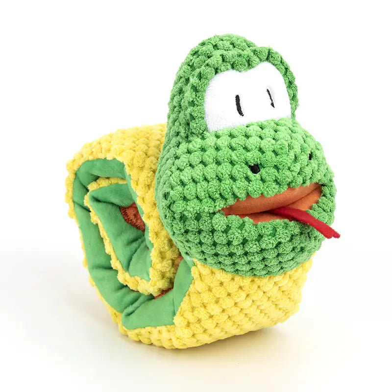 Squeaky Snake Snuffle Toy for Dog Puzzle & Training