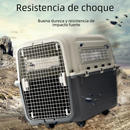 Portable Pet Airline Carrier for Dogs and Cats