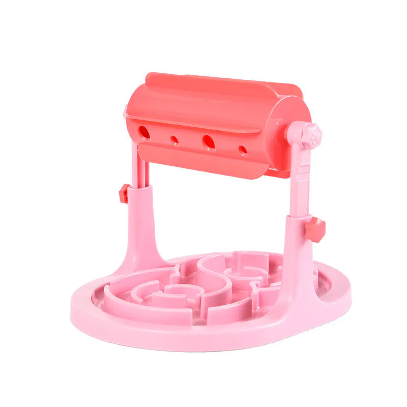 Rolling Food Dispenser for Cats and Dogs, Slow Feeder